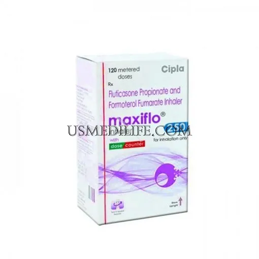 Maxiflo 250mcg inhaler image