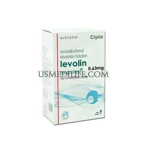 Levolin Respules 0.63 Mg image
