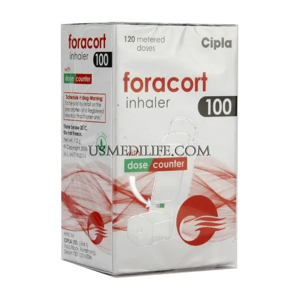 Foracort 6/100mcg Inhaler 120mdI image