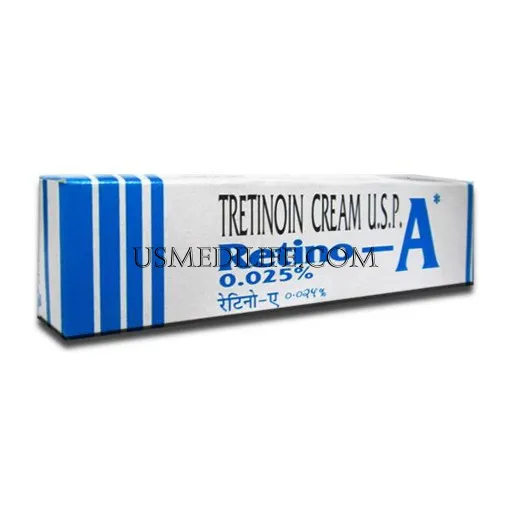 Retino A 0.025% Cream 20gm image